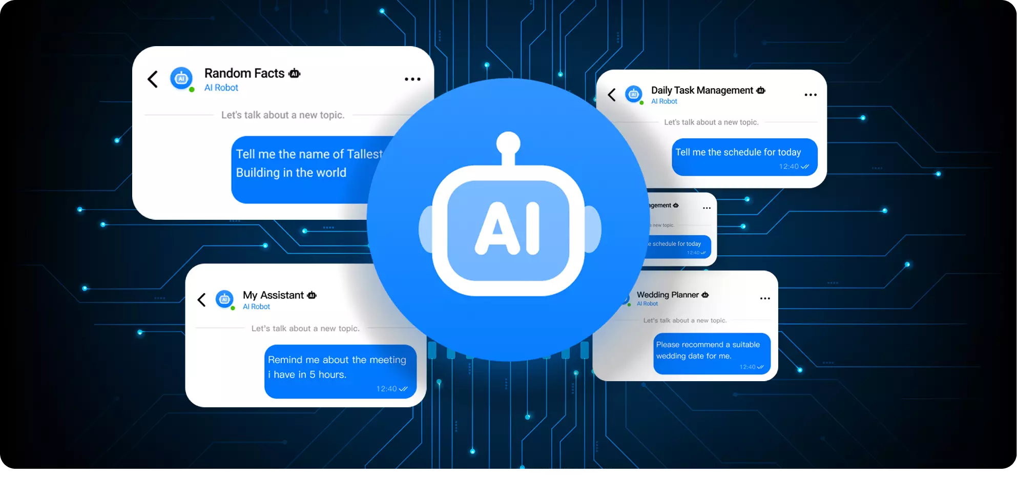 MosApp AI智能助理对话界面
